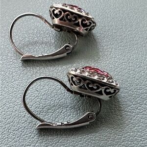 Brighton Reina Swarovski Crystal Earrings - Pink